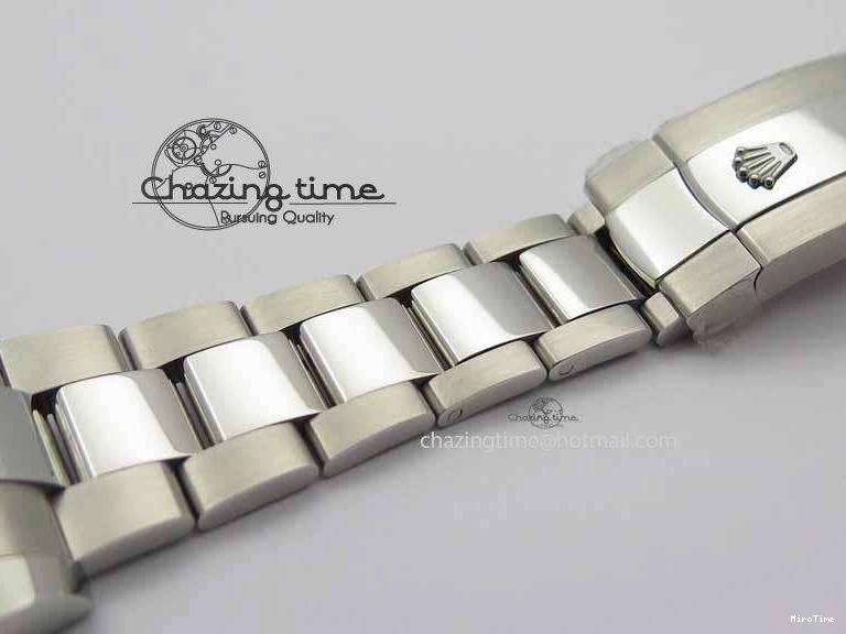 MiroTime 0408 DateJust II 41mm SS BP Maker Best Edition Gray Dial On SS Bracelet SA Trendsetting 3736